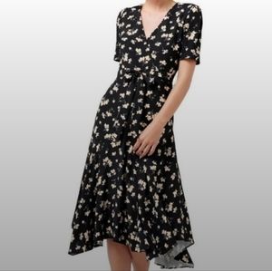 Ever New Azelia Hanky Hem Wrap Dress NWT